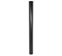 Wagner Pied de Meuble/Pied de Table/Tube système TENO - Diamètre 60 x 870 mm - Combinable Individuellement avec Le système TENO et QuickClick - Acier revêtu par pulvérisation Noir - Charge maximale