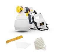 WAGNER Pistolet à peinture W 450 pour peintures murales et sous couches à l'intérieur, 15 m²-10 min, réservoir 1300 ml, 460 W, tuyau 1,8 m
