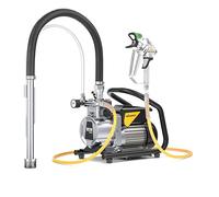 WAGNER Pompe à membrane SuperFinish 21 Pro Airless HEA - pour les débutants Airless avec technologie HEA, Debit max. 2,1 l/min, Tuyau HD DN6, 15 m