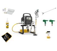 Wagner PowerPainter 90 Extra skid + rallonge de buse 50 cm + buse 519 + TipClean + 3x kit de masquage