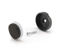 Wagner Quick Click Natural Set complet de patins de chaise, 20 mm Système de patins pour meubles (16)