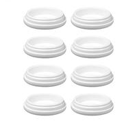 Wagner QuickClick® 15834300 Lot de 8 Patins de Rechange interchangeables en Plastique Extreme Diamètre 25 mm pour Base Ø 25 mm Fabriqué en Allemagne
