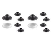 Wagner QuickClick® Patins Anneau de Chaise - Ø 30 Vitra DSR DAR DKR - Made Allemagne (Lot de 2)