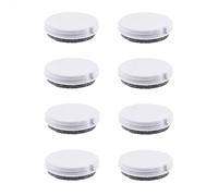 Wagner QuickClick® Patins de Meubles réversibles Feutre de Laine + Plastique - Lot de 8 Patins de Rechange changeables - Duo - diamètre Ø 20 mm - pour Base Ø 20 mm - Made en Allemagne - 15833000