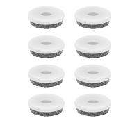 WAGNER QuickClick® Patins en feutre de laine pour meubles et chaises - Lot de 8 patins de rechange changeables - ULTRASOFT - diamètre Ø 30 mm - pour base Ø 30 mm - Made en Allemagne - 15829500