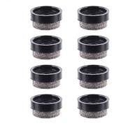 Wagner QuickClick® Patins en Feutre de Laine pour Meubles et chaises - Lot de 8 Patins de Rechange changeables - Ultrasoft Slim - diamètre Ø 17 mm - pour Base Ø 17 mm - Made en Allemagne - 15816100