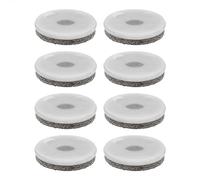 WAGNER QuickClick® Patins en feutre de laine pour meubles et chaises - Lot de 8 patins de rechange changeables - ULTRASOFT - diamètre Ø 40 mm - pour base Ø 40 mm - Made en Allemagne - 15833400