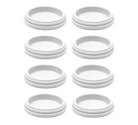Wagner QuickClick® Patins en Plastique pour Meubles et chaises - Lot de 8 Patins de Rechange changeables - Hyper - diamètre Ø 30 mm - pour Base Ø 30 mm - Made en Allemagne - 15793000