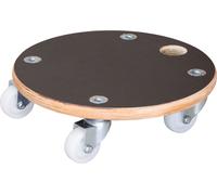 WAGNER Rouleau pour plantes / aide au transport MAXIGRIP Ø 29 x 8,5 cm, bois stratifié, résistant aux intempéries, capacité de charge 200 kg, DE Ware - 20135101