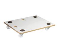 Wagner Socle à roulettes MM 1359 I 59 x 47 x 10 cm - Charge 200 kg - Patins antidérapants I revêtement spécial I Facile à Nettoyer I pour Le Transport de Charges Lourdes - 20135901