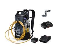Wagner SprayPack 18V Kit + 2. Batterie Bosch AmpShare + FlexTwist Z