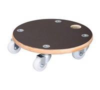 WAGNER Rouleau pour plantes / aide au transport MAXIGRIP Ø 29 x 8,5 cm, bois stratifié, résistant aux intempéries, capacité de charge 200 kg, DE Ware - 20135101