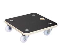 WAGNER Rouleau pour plantes / aide au transport MAXIGRIP 29 x 29 x 8,5 cm, bois stratifié, résistant aux intempéries, capacité de charge 200 kg, DE Ware - 20135001