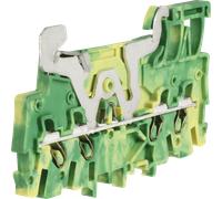 WAGO 2000-1407 - Borne de conducteur de protection 4 conducteurs jusqu'à 1 mm², g