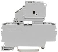WAGO 2002-1611 - Borne de fusible grise 2 fils 2,5 mm²