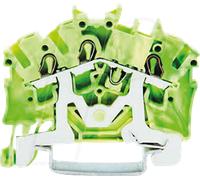 WAGO 2002-6307 - Borne de conducteur de protection, 3 conducteurs, Ø 0,25 - 2,5 m