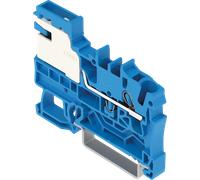 WAGO 2002-7114 - Borne de sectionnement N 1 conducteur, 2,5 mm², bleue