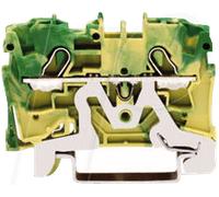 WAGO WAGO Schutzleiterklemme 4 mm², vert/jaune 2004-1207 Quantité:1