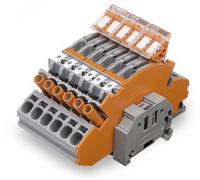 WAGO 2007-8875 Bloc de raccordement Push-In 1 pc(s)