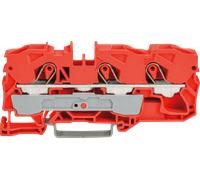 Borne de passage WAGO 2010-1302 10 mm ressort de traction orange 25 pc(s)