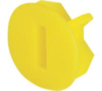 WAGO 2016-100 - Cache de protection jaune pour les doigts