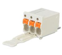 WAGO 2091-1153 - Barrette femelle Cage Clamp Connexion Solder Cup 3P