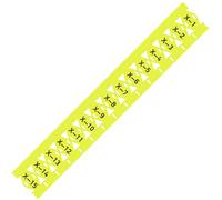 WAGO 211-835/000-002 211-835/000-002 Système de marquage de câbles Surface détiquetage: 25 x 10 mm jaune Nombre de marqueurs: 500 500 pc(s)
