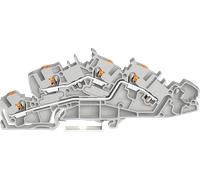 WAGO 2205-7642 - Bornier à étages d'installation, 4,0 mm², L/L, gris