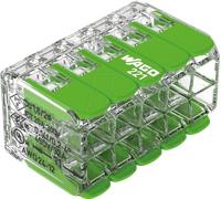 WAGO 221-430 - Borne de jonction, 4 mm², 10 conducteurs, Green-Range