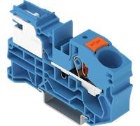 WAGO 2216-7114 - Borne de sectionnement N 1 conducteur, 16,0 mm², bleue