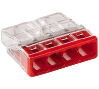 WAGO 2273-0204 - Borne pour boîtiers de raccordement COMPACT, quadruple