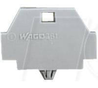 WAGO 261-341 - Borne 4 conducteurs avec pied encliquetable, jusqu'à 2,5 mm², gr