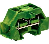WAGO 261-347 - Borne 4 conducteurs avec pied encliquetable, jusqu'à 2,5 mm², ve