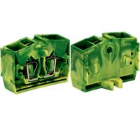 WAGO 264-337 - Borne terminale 4 conducteurs avec bride, jusqu'à 2,5 mm², vert-