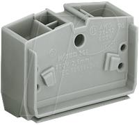 WAGO 264-351 - Borne centrale 4 conducteurs, jusqu'à 2,5 mm², gr