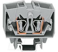WAGO 264-726 - Mini-borne de passage 4 conducteurs p. TS15, jusqu'à 2,5 mm², or