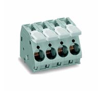 WAGO 2716-102 Bloc De Jonction PCB 2 Pôles 10mm 76A 30° Gris
