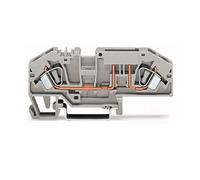 Wago 282-696 Bloc de jonction à fusible 2 voies 24-10AWG 6mm² 30A - Maintenu