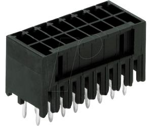 WAGO 713-1403 - Barrette mâle WAGO MINI HD, droite, 2x3 pôles, RM 3,5