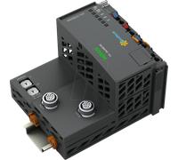 WAGO 750-364/010 - Coupleur de bus de terrain Modbus TCP M12, 4. Gen, extrême