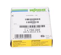 Wago 750-465, 2 canaux/canaux, 0.5 kV, Entrée, 10 V, 12 bit, 2 ms