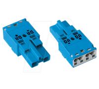WAGO 770-1112 - WINSTA® MIDI, connecteur mâle 2 broches, sans barrette avec déle