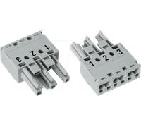 WAGO 770-243 - Prise WINSTA® midi, 3 broches, sans décharge de traction