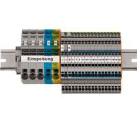 WAGO 821-123 - Lot de distributeurs principaux TOPJOB®S, différentiel/de ligne