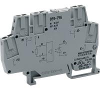 WAGO 859-756 - MODULE OPTOCOUPLEUR, ENTRÉE : 24 V CC, SORTIE : 4 … 6 V CC