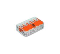 Borne de raccordement - WAGO - 221-415 BT25 - 4 mm² - Transparent - 32 A