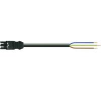 WAGO Câble de raccordement secteur Alimentation mâle - extrémité(s) ouverte(s) Nombre total de pôles: 2 + PE noir 6.00 m 1 pc(s)