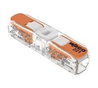 WAGO WAGO Connecteur de dérivation 221-2401 avec levier pour tous types de conducteurs Quantité:60