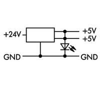 Wago - Convertisseur Dc/dc 1 Pc(s) 859-801 10 - 30 V/dc X19746