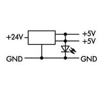 Wago - Convertisseur Dc/dc 1 Pc(s) 859-801 10 - 30 V/dc X19746